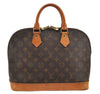 Authentic Louis Vuitton Monogram Alma Hand Bag Purse M51130 LV 8671F