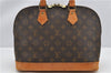 Authentic Louis Vuitton Monogram Alma Hand Bag Purse M51130 LV 8671F