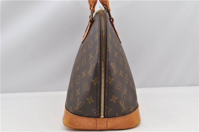 Authentic Louis Vuitton Monogram Alma Hand Bag Purse M51130 LV 8671F