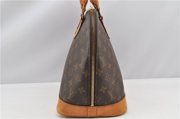 Authentic Louis Vuitton Monogram Alma Hand Bag Purse M51130 LV 8671F
