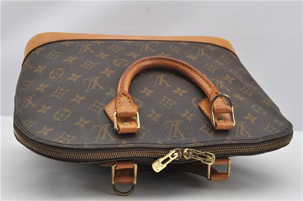 Authentic Louis Vuitton Monogram Alma Hand Bag Purse M51130 LV 8671F
