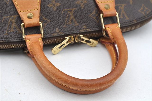 Authentic Louis Vuitton Monogram Alma Hand Bag Purse M51130 LV 8671F