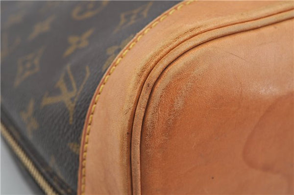 Authentic Louis Vuitton Monogram Alma Hand Bag Purse M51130 LV 8671F