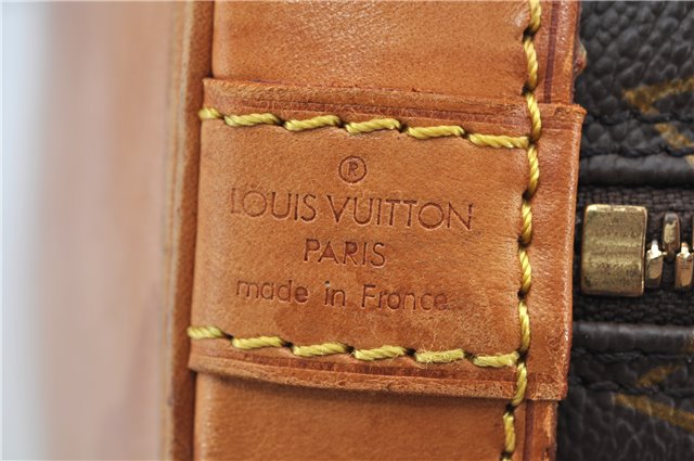 Authentic Louis Vuitton Monogram Alma Hand Bag Purse M51130 LV 8671F