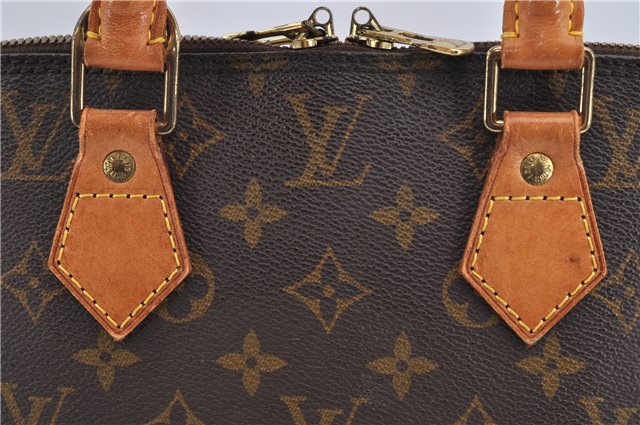 Authentic Louis Vuitton Monogram Alma Hand Bag Purse M51130 LV 8671F