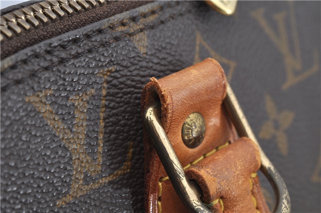 Authentic Louis Vuitton Monogram Alma Hand Bag Purse M51130 LV 8671F