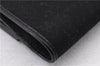 Authentic GUCCI Sherry Line Bifold Wallet Purse Nylon Leather 146195 Black 8673E