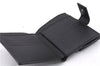 Authentic GUCCI Sherry Line Bifold Wallet Purse Nylon Leather 146195 Black 8673E