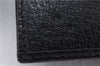 Authentic GUCCI Sherry Line Bifold Wallet Purse Nylon Leather 146195 Black 8673E