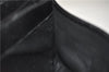 Authentic GUCCI Sherry Line Bifold Wallet Purse Nylon Leather 146195 Black 8673E