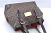 Authentic LOUIS VUITTON Damier Hampstead MM Shoulder Tote Bag N51204 LV 8674C