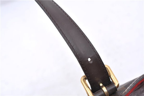 Authentic LOUIS VUITTON Damier Hampstead MM Shoulder Tote Bag N51204 LV 8674C