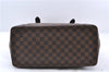 Authentic LOUIS VUITTON Damier Hampstead MM Shoulder Tote Bag N51204 LV 8674C