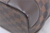 Authentic LOUIS VUITTON Damier Hampstead MM Shoulder Tote Bag N51204 LV 8674C