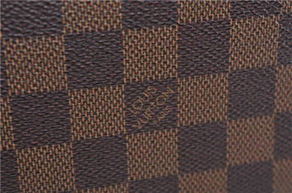 Authentic LOUIS VUITTON Damier Hampstead MM Shoulder Tote Bag N51204 LV 8674C