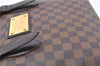 Authentic LOUIS VUITTON Damier Hampstead MM Shoulder Tote Bag N51204 LV 8674C