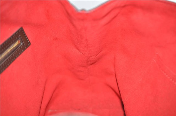 Authentic LOUIS VUITTON Damier Hampstead MM Shoulder Tote Bag N51204 LV 8674C