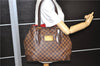 Authentic LOUIS VUITTON Damier Hampstead MM Shoulder Tote Bag N51204 LV 8674C