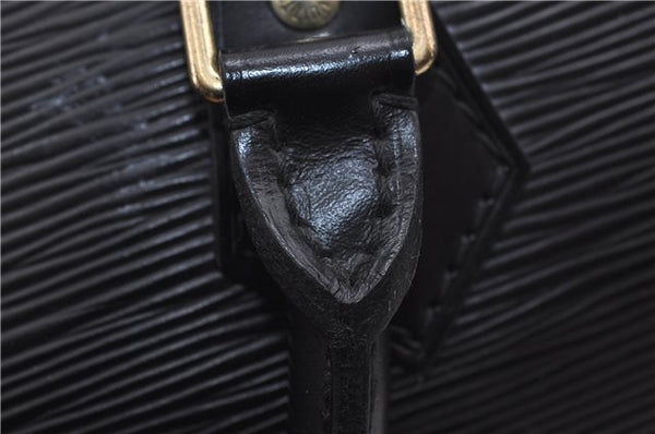 Authentic Louis Vuitton Epi Speedy 35 Hand Boston Bag Black M42992 LV 8675D