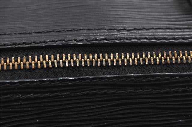 Authentic Louis Vuitton Epi Speedy 35 Hand Boston Bag Black M42992 LV 8675D