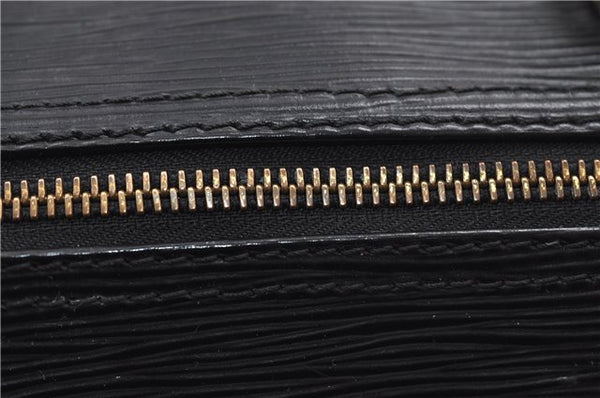Authentic Louis Vuitton Epi Speedy 35 Hand Boston Bag Black M42992 LV 8675D
