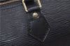 Authentic Louis Vuitton Epi Speedy 35 Hand Boston Bag Black M42992 LV 8675D