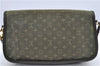 Auth Louis Vuitton Monogram Mini Marjolie Shoulder Bag Green M92693 LV 8677A