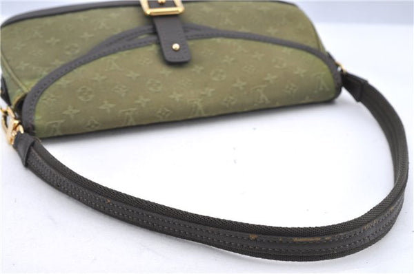 Auth Louis Vuitton Monogram Mini Marjolie Shoulder Bag Green M92693 LV 8677A