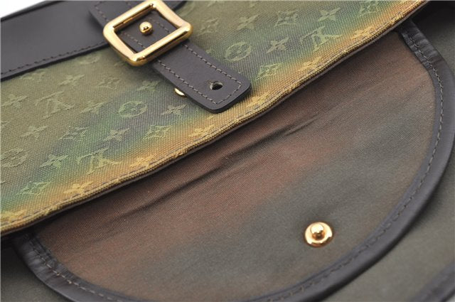 Auth Louis Vuitton Monogram Mini Marjolie Shoulder Bag Green M92693 LV 8677A