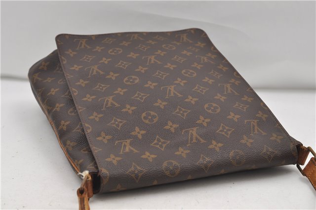 Authentic Louis Vuitton Monogram Musette Shoulder Cross Body Bag M51256 LV 8678D