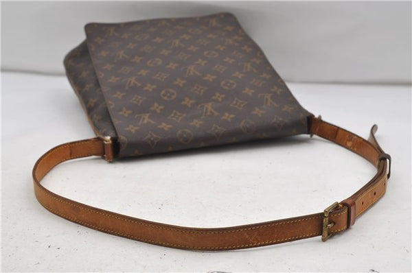 Authentic Louis Vuitton Monogram Musette Shoulder Cross Body Bag M51256 LV 8678D