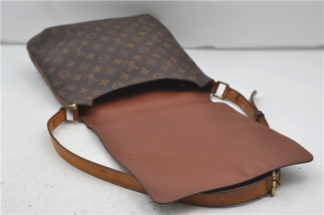 Authentic Louis Vuitton Monogram Musette Shoulder Cross Body Bag M51256 LV 8678D
