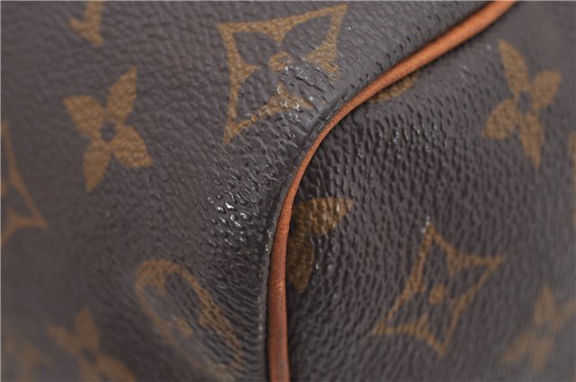 Authentic Louis Vuitton Monogram Speedy 25 Boston Hand Bag M41528 LV 8679F