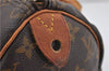 Authentic Louis Vuitton Monogram Speedy 25 Boston Hand Bag M41528 LV 8679F