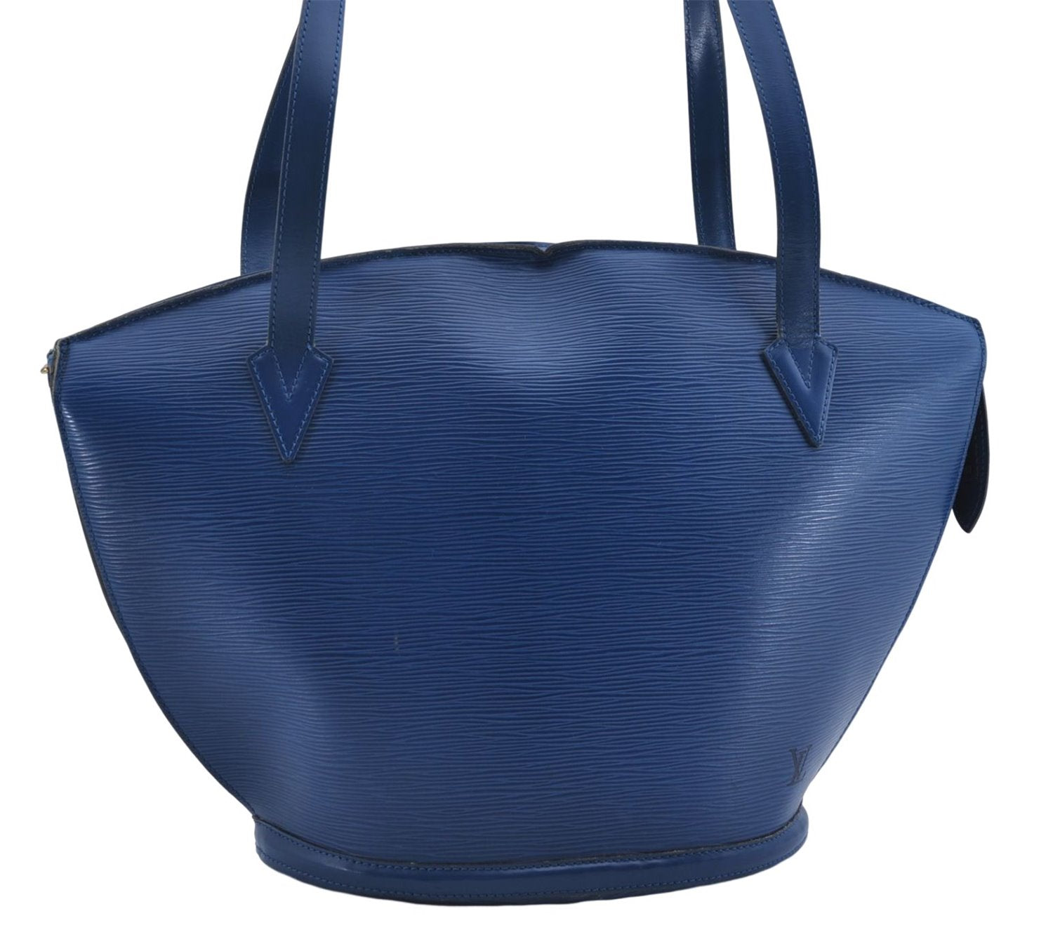 Auth Louis Vuitton Epi Saint Jacques Shopping Shoulder Bag Blue M52265 LV 8681D