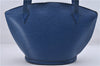 Auth Louis Vuitton Epi Saint Jacques Shopping Shoulder Bag Blue M52265 LV 8681D