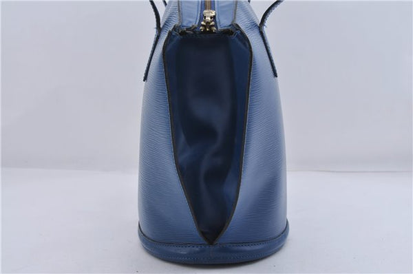 Auth Louis Vuitton Epi Saint Jacques Shopping Shoulder Bag Blue M52265 LV 8681D