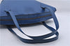 Auth Louis Vuitton Epi Saint Jacques Shopping Shoulder Bag Blue M52265 LV 8681D