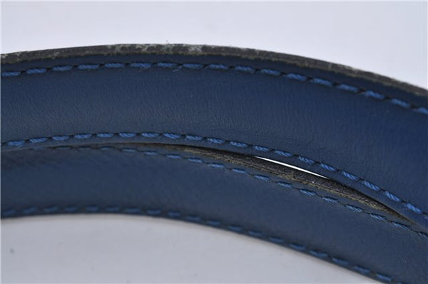 Auth Louis Vuitton Epi Saint Jacques Shopping Shoulder Bag Blue M52265 LV 8681D