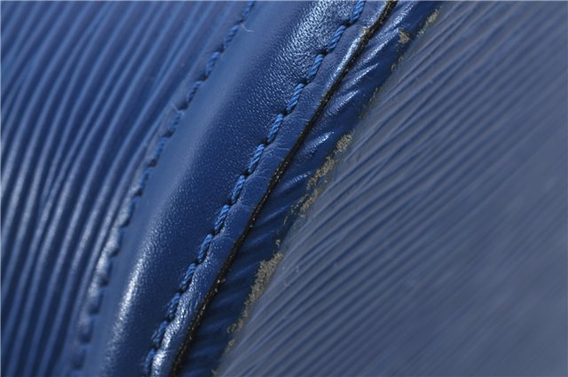 Auth Louis Vuitton Epi Saint Jacques Shopping Shoulder Bag Blue M52265 LV 8681D