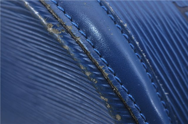 Auth Louis Vuitton Epi Saint Jacques Shopping Shoulder Bag Blue M52265 LV 8681D