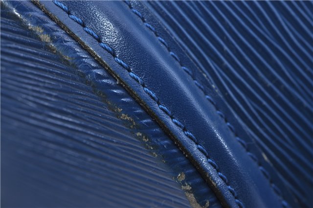 Auth Louis Vuitton Epi Saint Jacques Shopping Shoulder Bag Blue M52265 LV 8681D