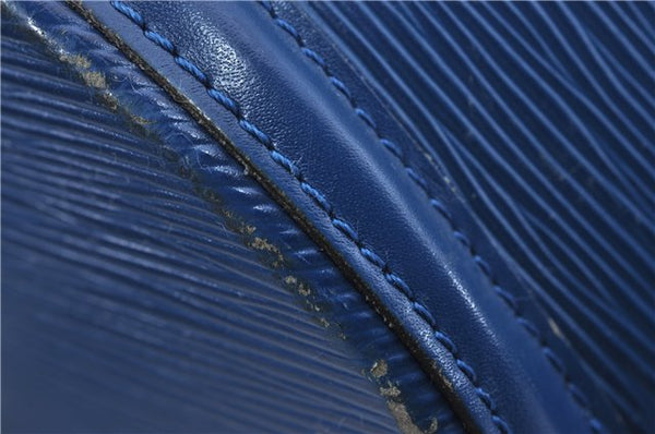 Auth Louis Vuitton Epi Saint Jacques Shopping Shoulder Bag Blue M52265 LV 8681D