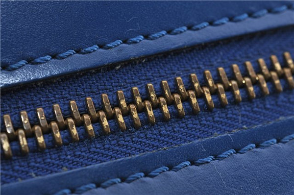 Auth Louis Vuitton Epi Saint Jacques Shopping Shoulder Bag Blue M52265 LV 8681D