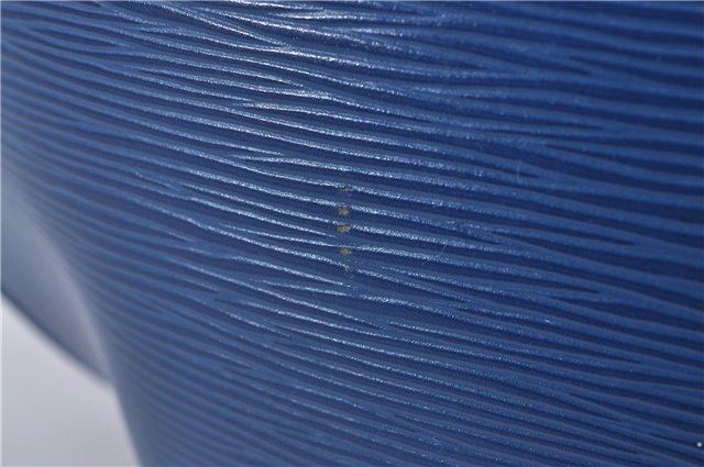 Auth Louis Vuitton Epi Saint Jacques Shopping Shoulder Bag Blue M52265 LV 8681D