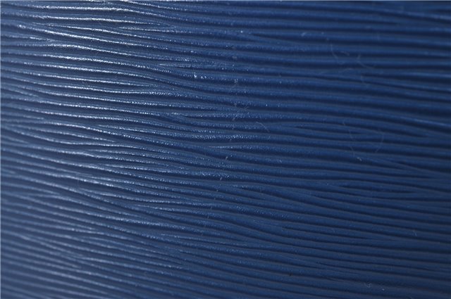 Auth Louis Vuitton Epi Saint Jacques Shopping Shoulder Bag Blue M52265 LV 8681D