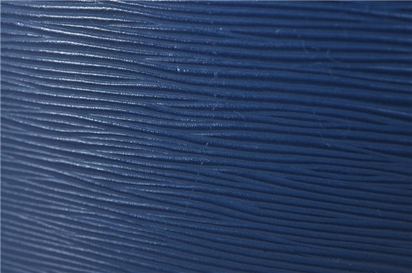 Auth Louis Vuitton Epi Saint Jacques Shopping Shoulder Bag Blue M52265 LV 8681D