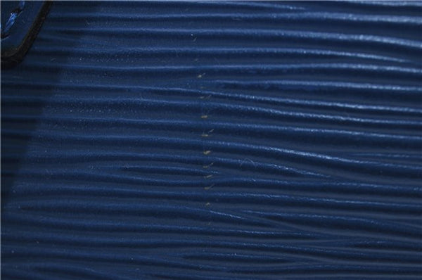 Auth Louis Vuitton Epi Saint Jacques Shopping Shoulder Bag Blue M52265 LV 8681D