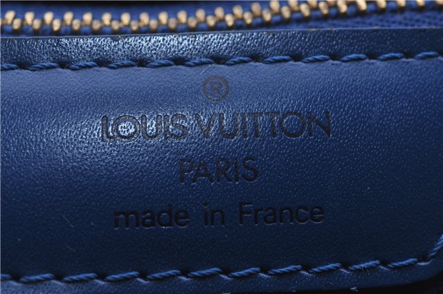 Auth Louis Vuitton Epi Saint Jacques Shopping Shoulder Bag Blue M52265 LV 8681D