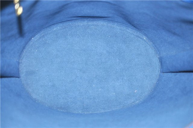 Auth Louis Vuitton Epi Saint Jacques Shopping Shoulder Bag Blue M52265 LV 8681D